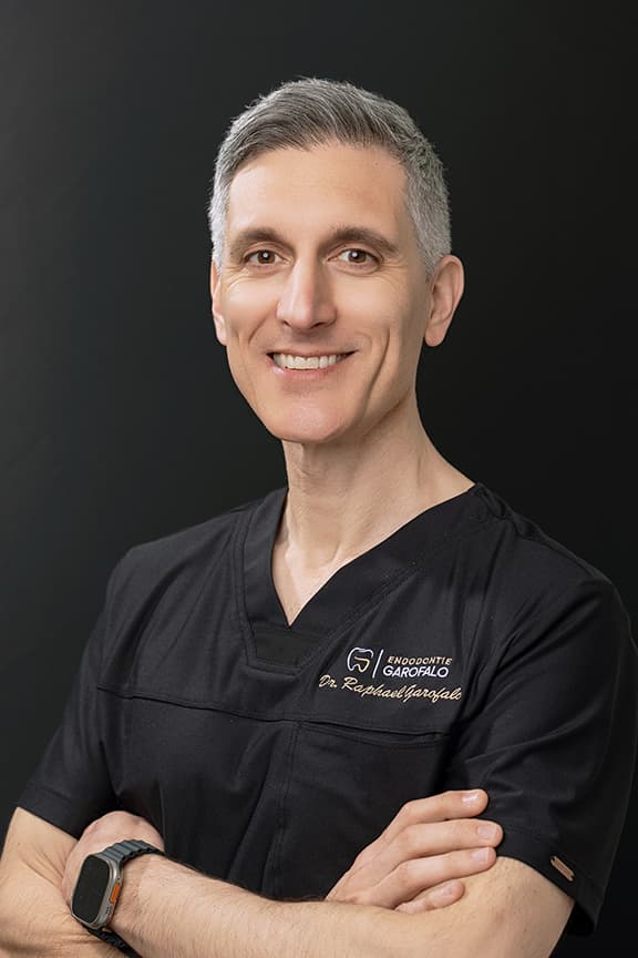 Dr. Raphael Garofalo, board-certified endodontist, professional portrait